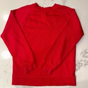 Kids Hanna Andersson Crewneck Sweater | Red | size 8